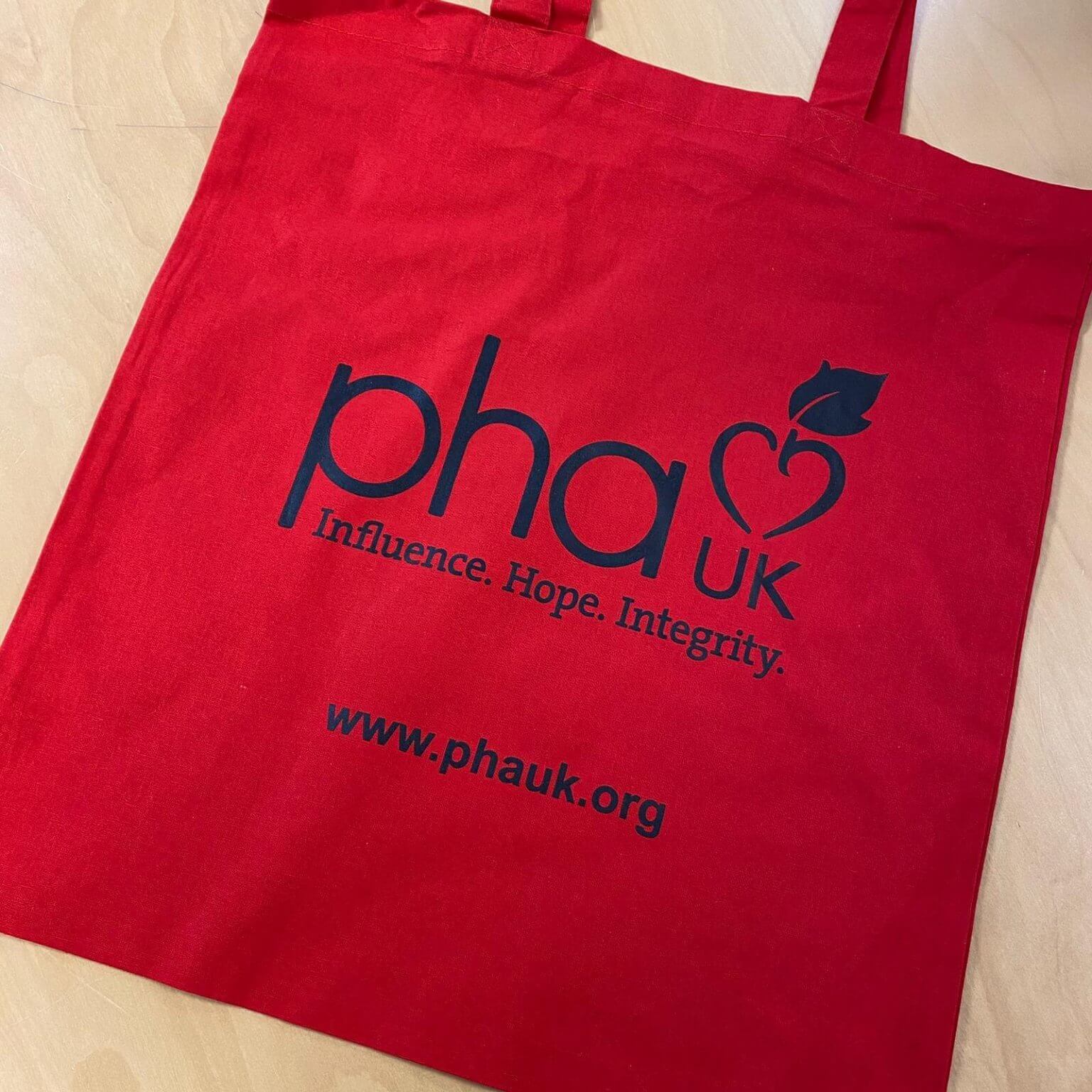 Cotton reusable shopping bag PHA